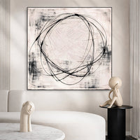 Orbital Silence Minimalist Wall Art