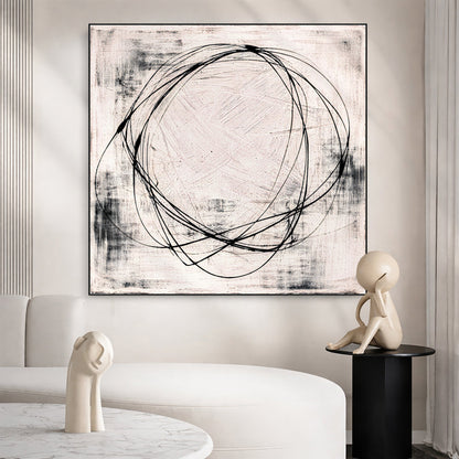 Orbital Silence Minimalist Wall Art