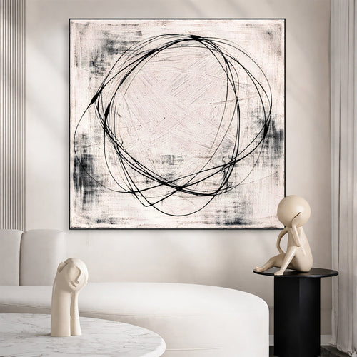 Orbital Silence Minimalist Wall Art
