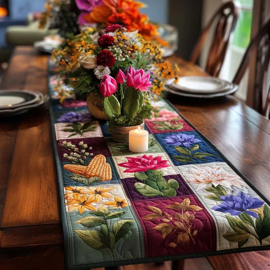 Orchard of Thanks Quilted Table Runner