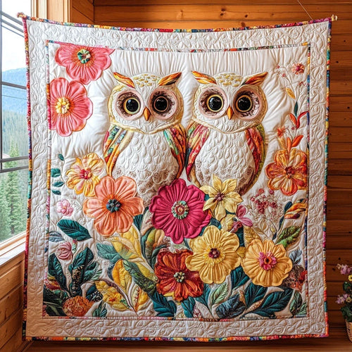 Owlways Together Quilt Blanket