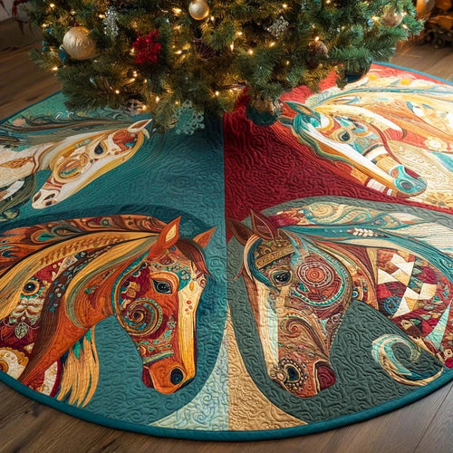 Painted Plains Quilted Tree Skirt