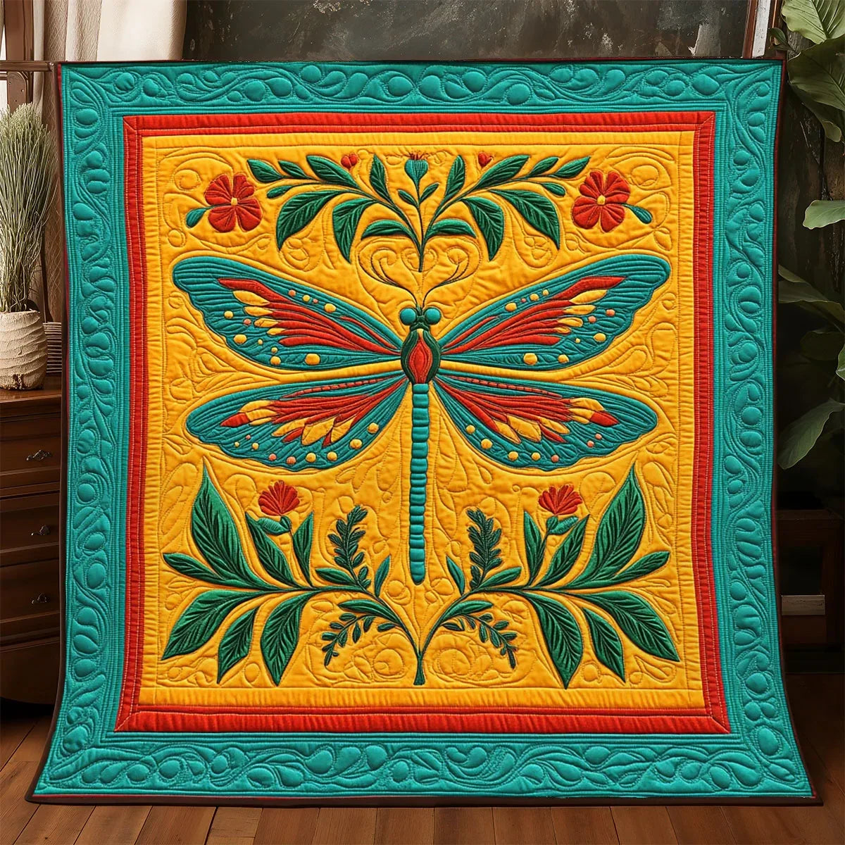 Painted Wings Quilt Blanket