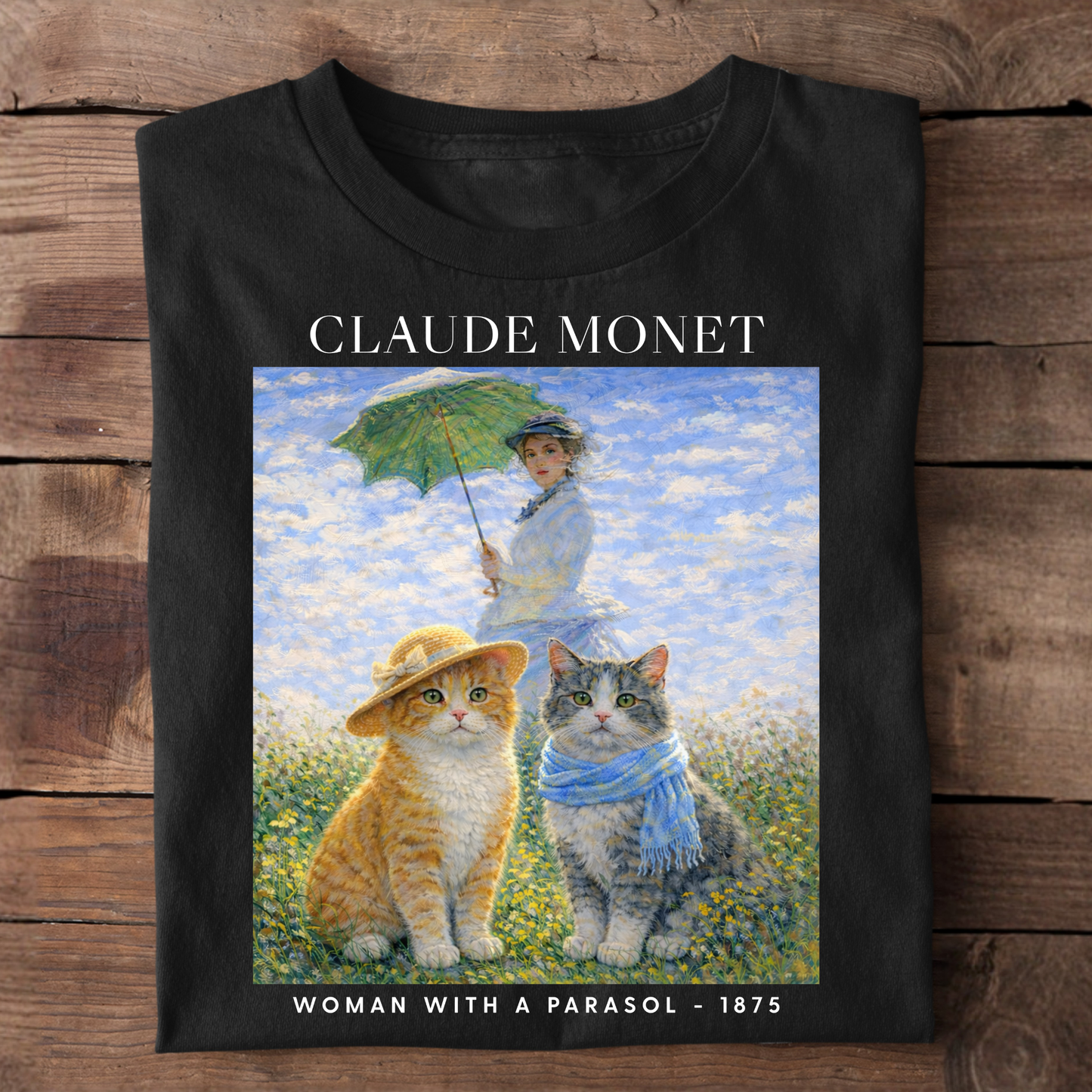 Woman With Parasol Basic Shirt Unisex