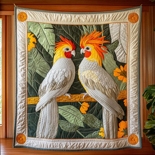 Parrot Charming Quilt Blanket