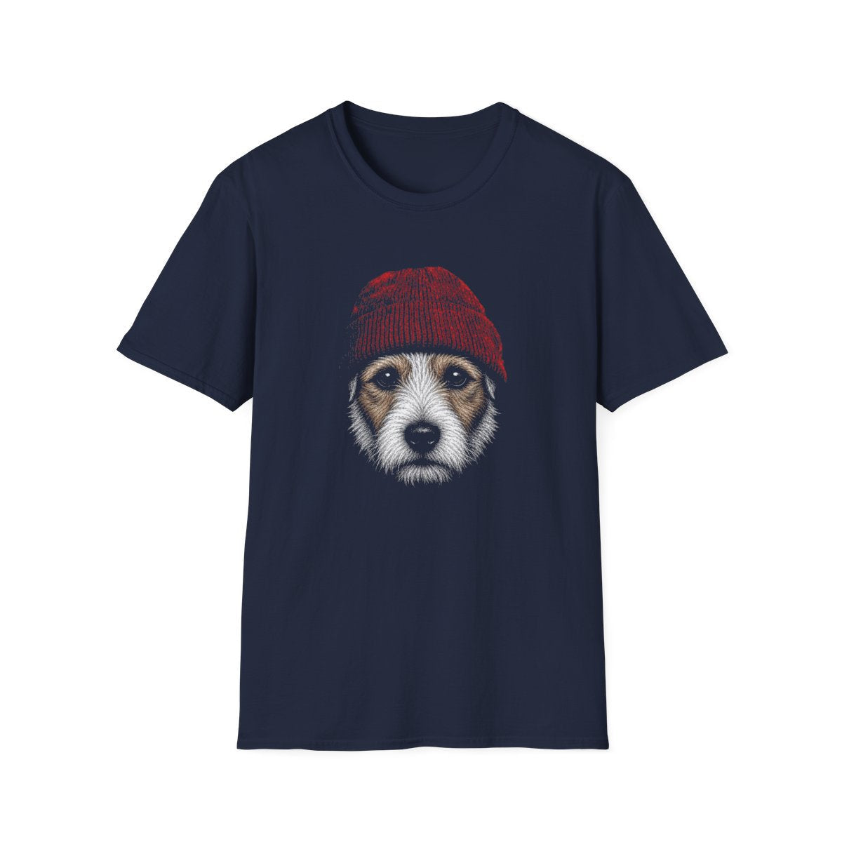 Parson Russell Terrier In Beanie Tee