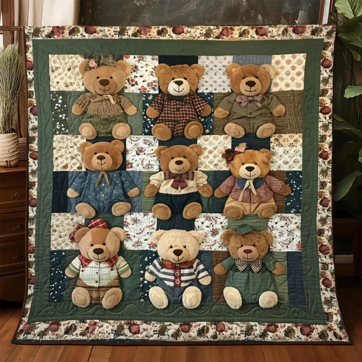 Patchwork Snuggles Quilt Blanket