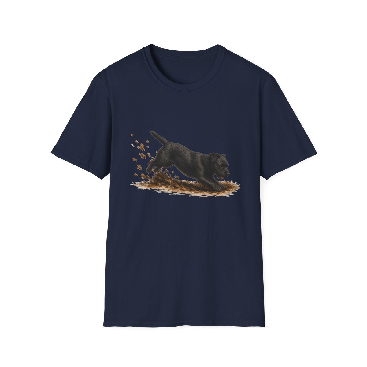 Patterdale Terrier Excavating Mode On Tee