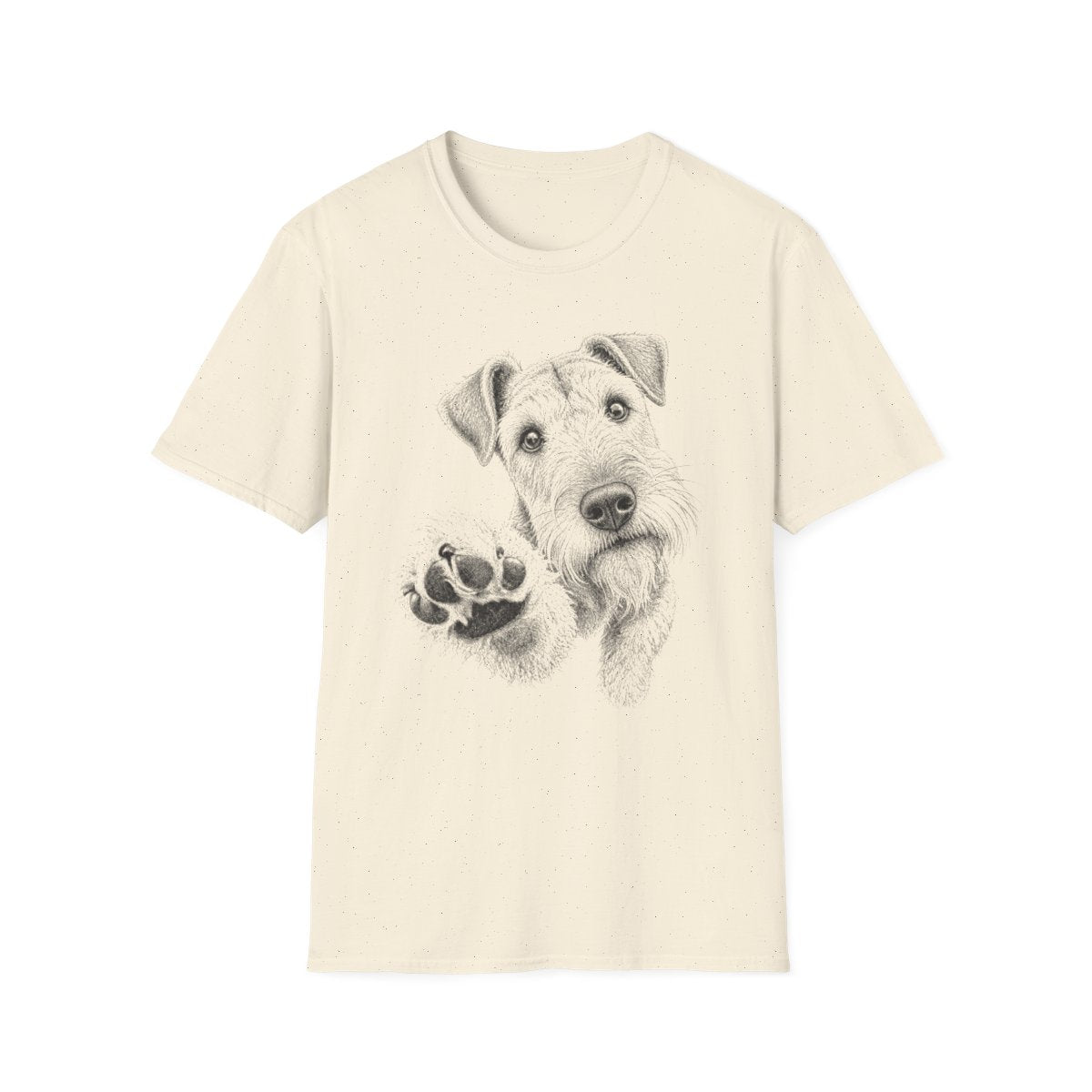 Paw Reach Airedale Terrier Tee