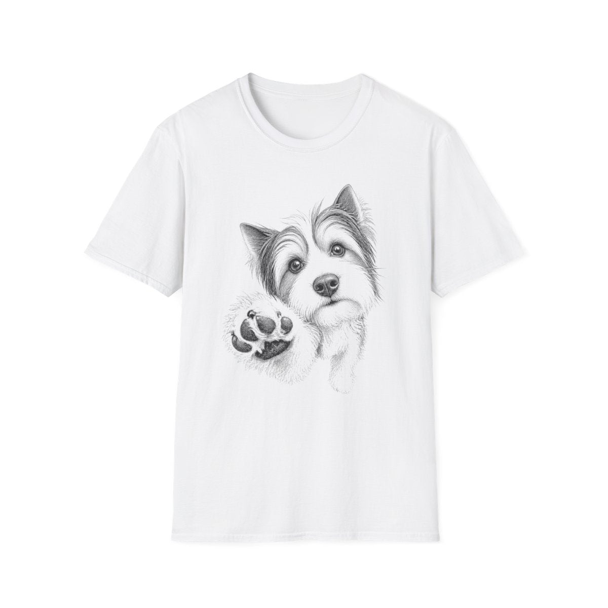 Paw Reach Biewer Terrier Tee