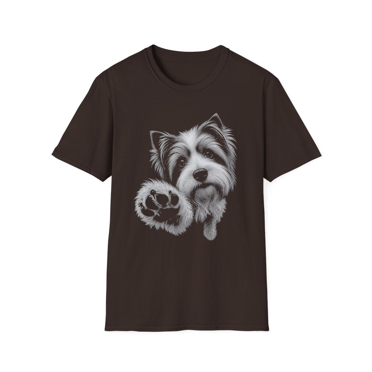 Paw Reach Biewer Terrier Tee