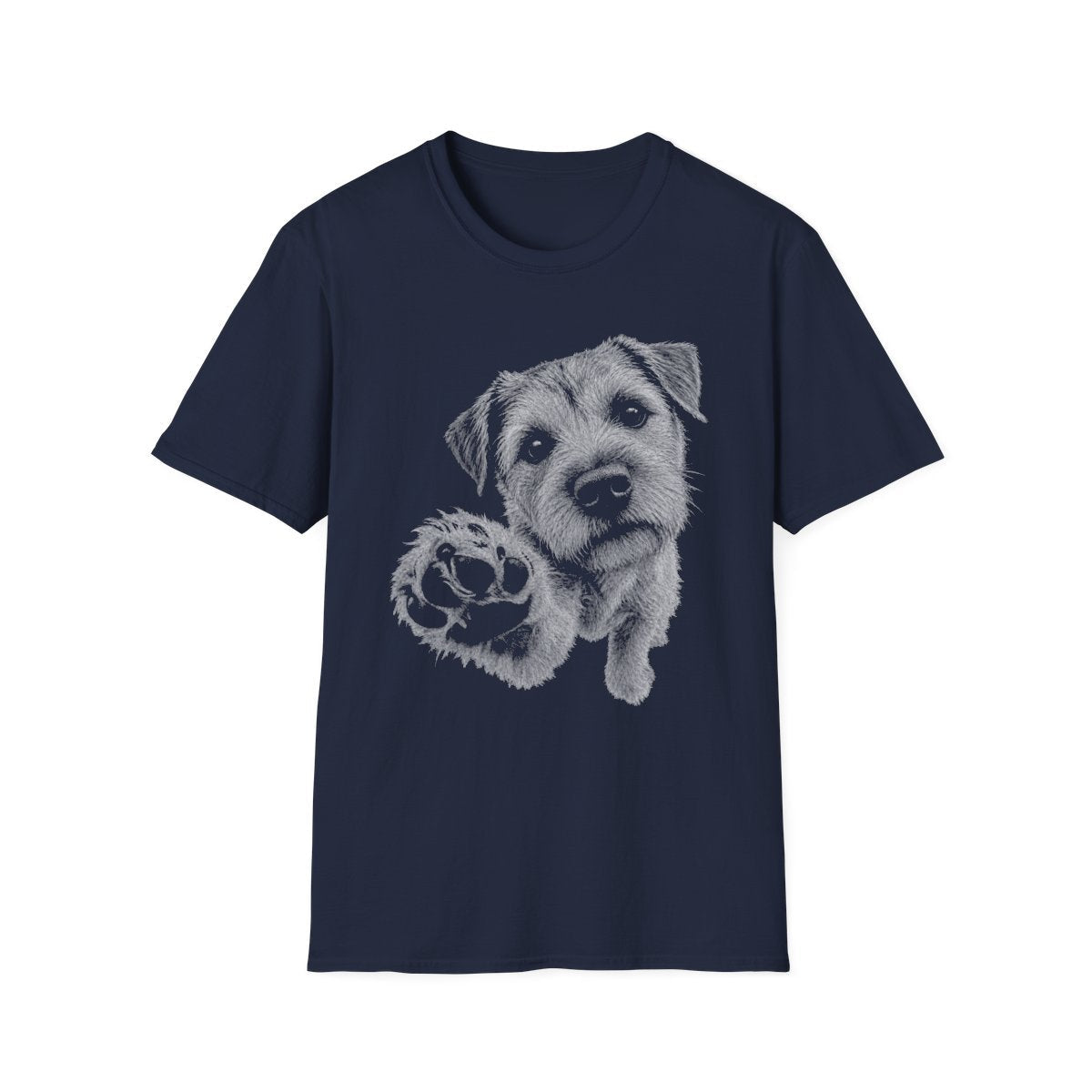Paw Reach Border Terrier Tee