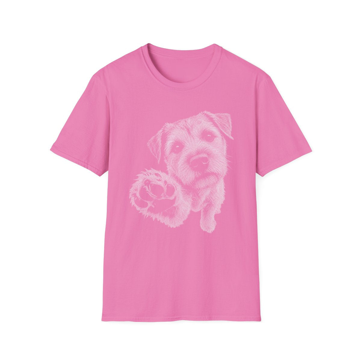 Paw Reach Border Terrier Tee