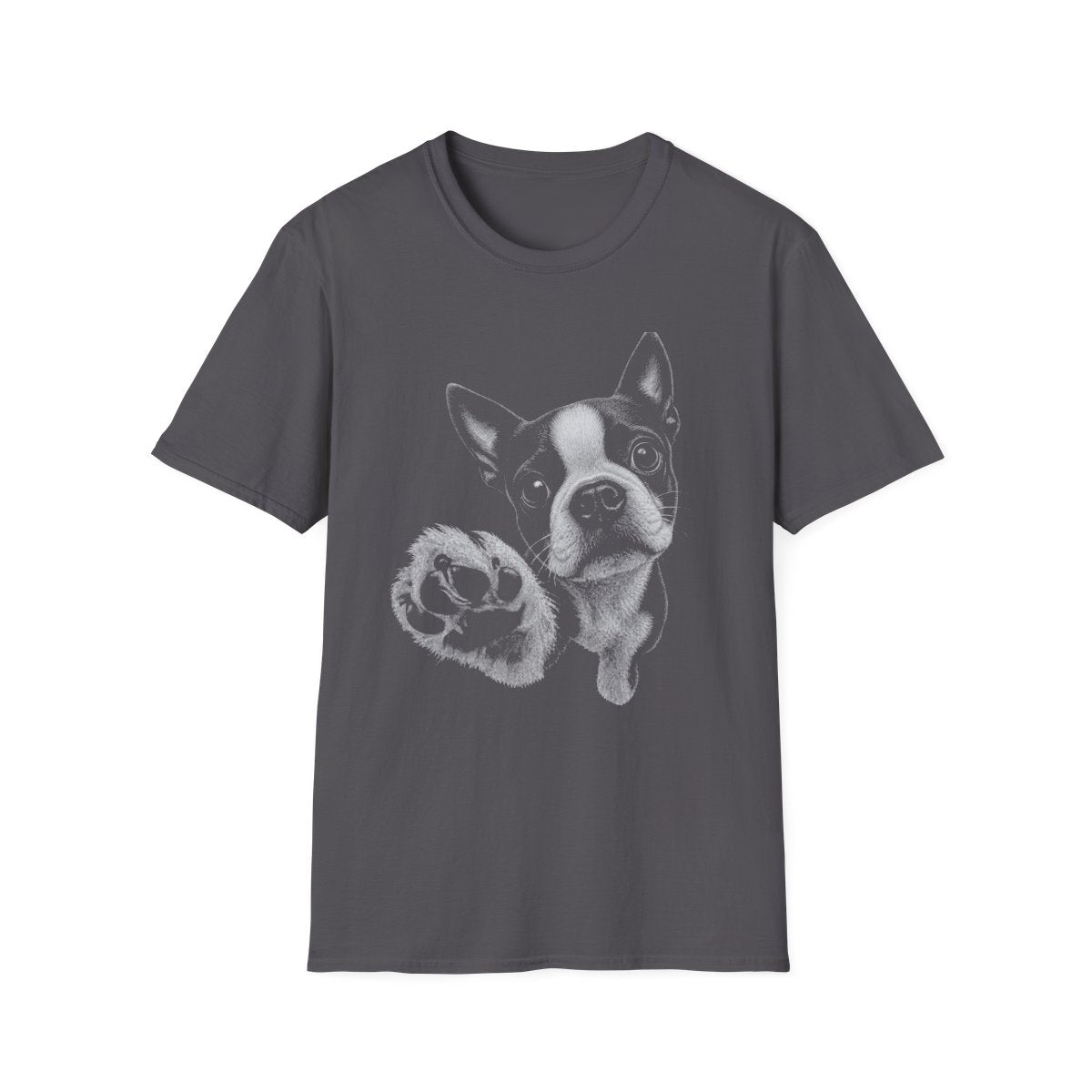 Paw Reach Boston Terrier Tee