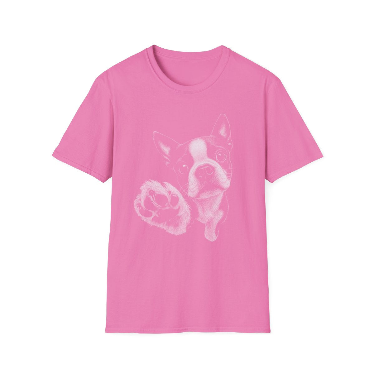 Paw Reach Boston Terrier Tee