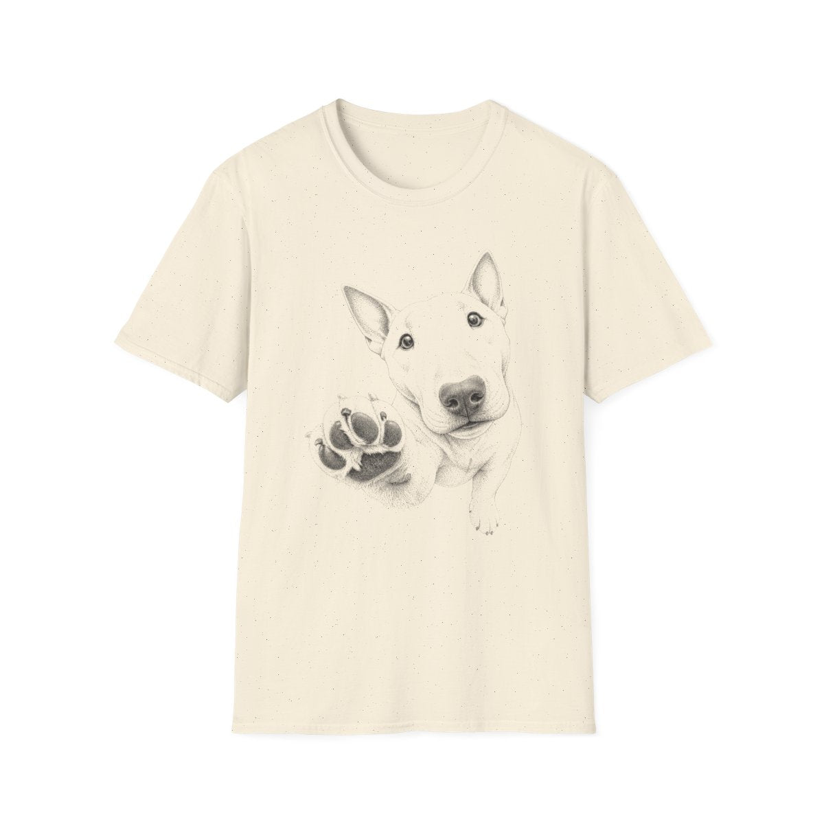 Paw Reach Bull Terrier Tee