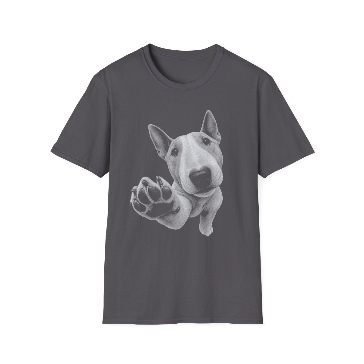 Paw Reach Bull Terrier Tee