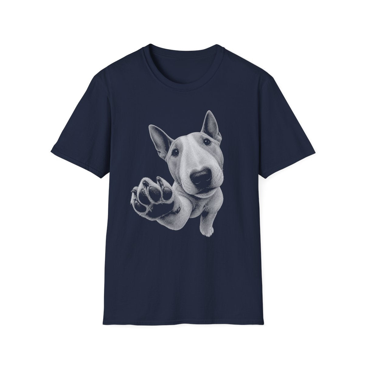 Paw Reach Bull Terrier Tee
