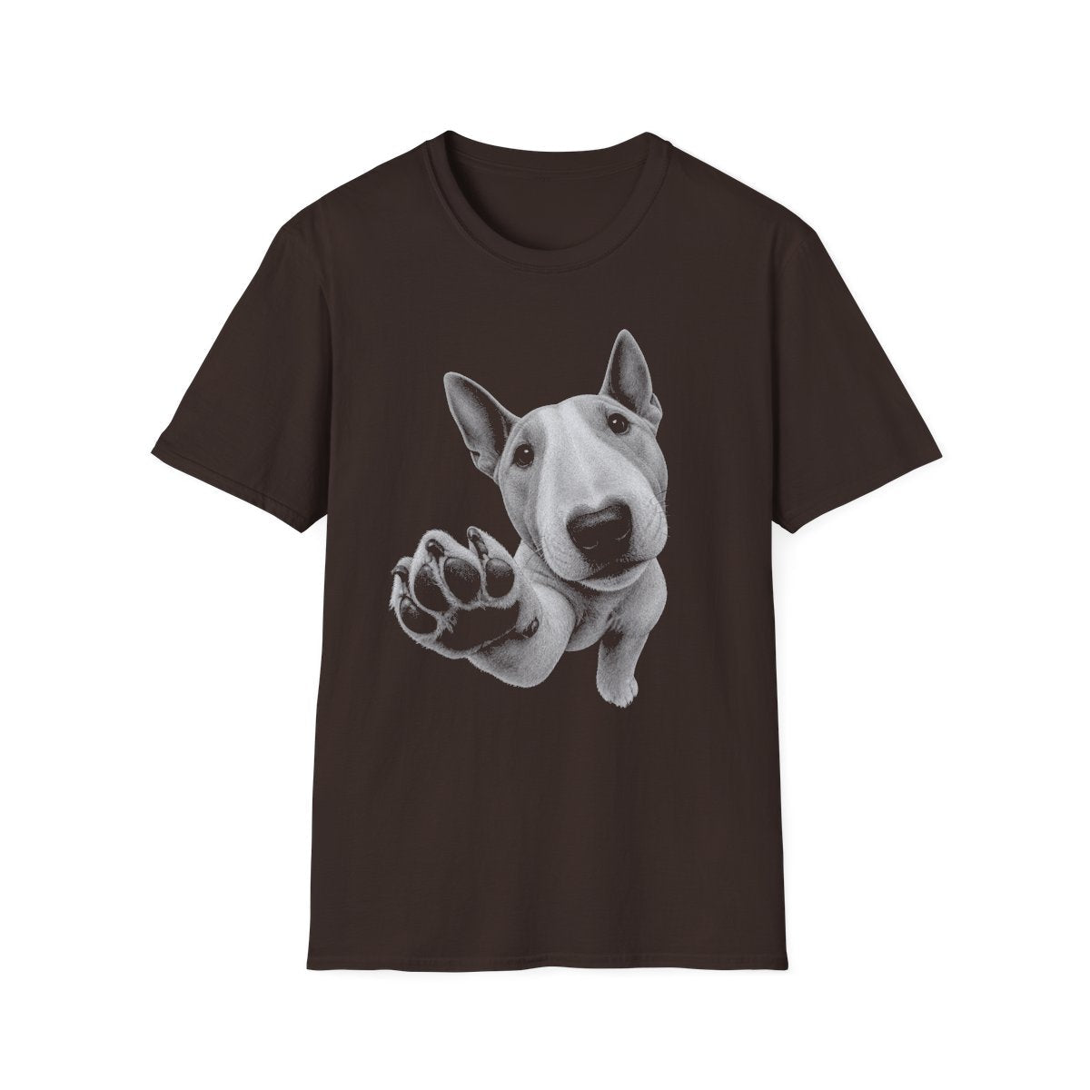 Paw Reach Bull Terrier Tee