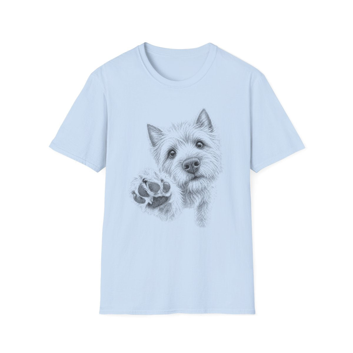 Paw Reach Cairn Terrier Tee