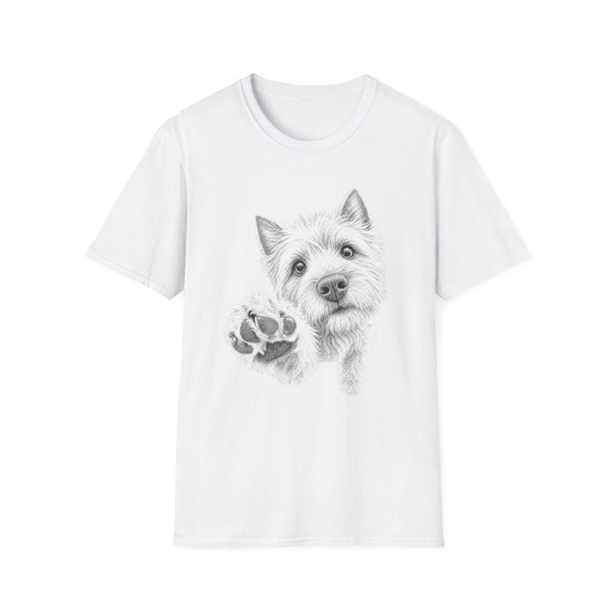Paw Reach Cairn Terrier Tee