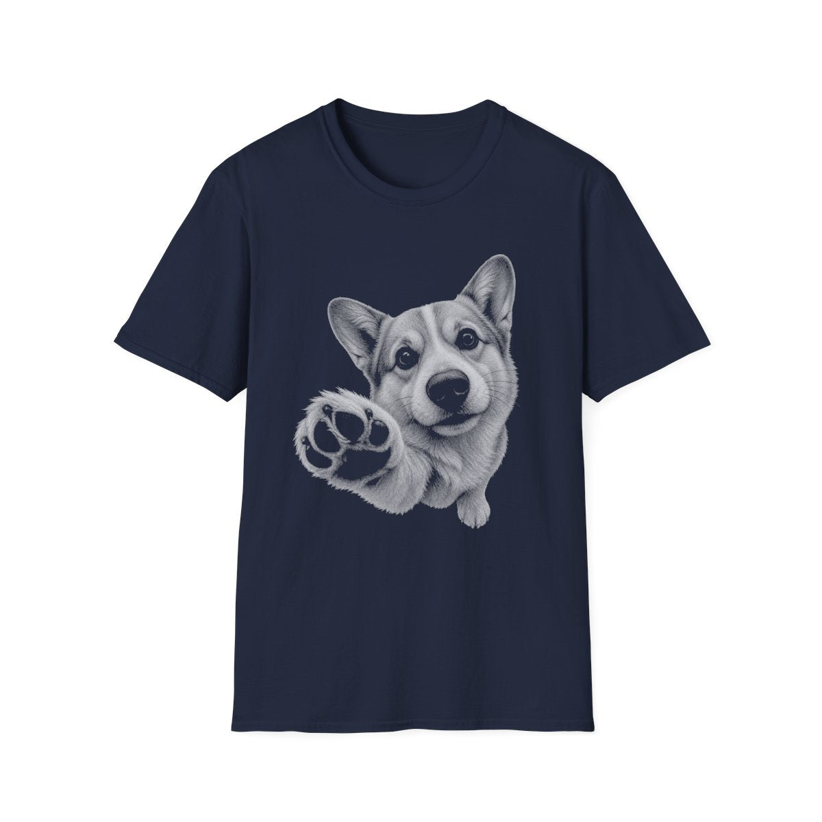 Paw Reach Corgi Tee