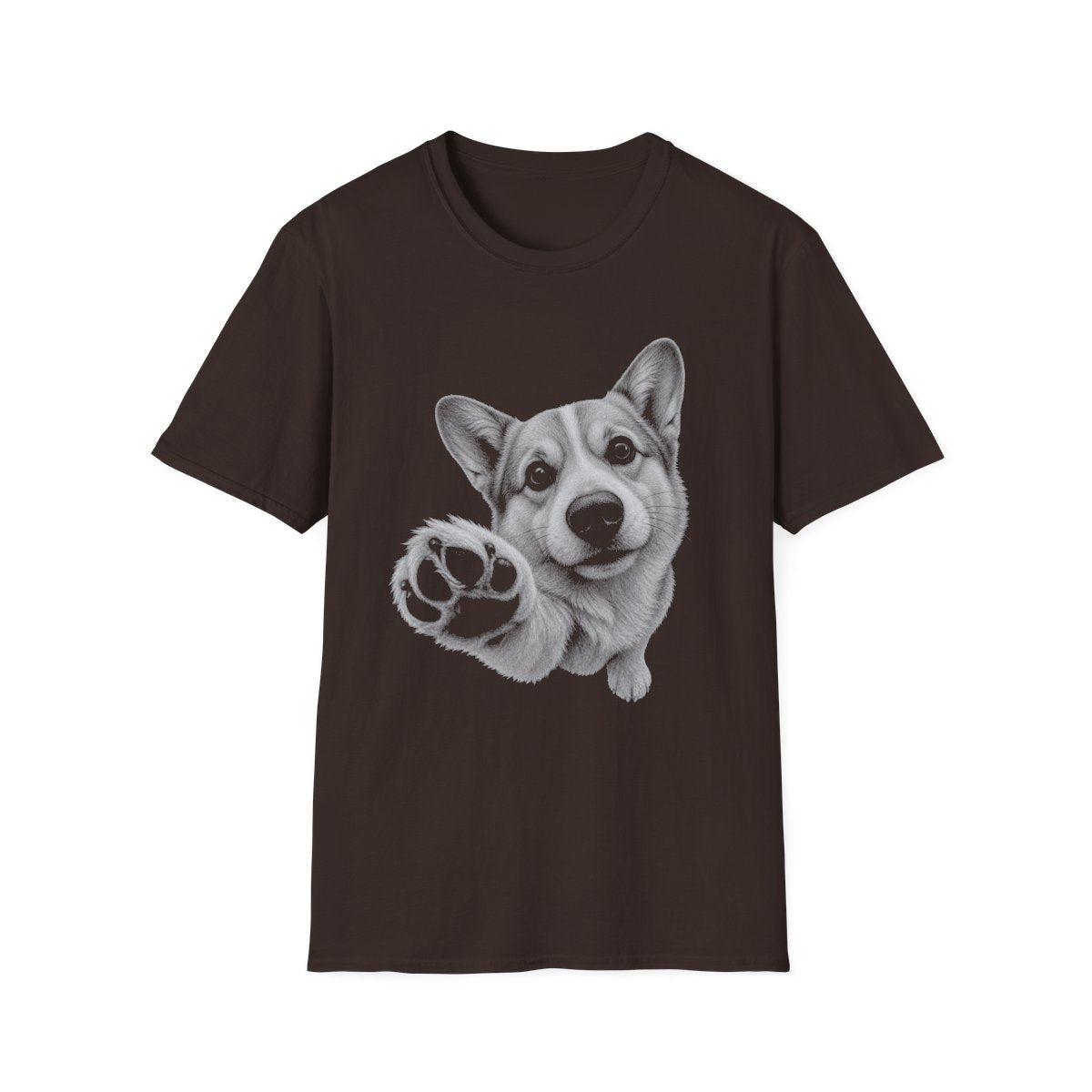 Paw Reach Corgi Tee