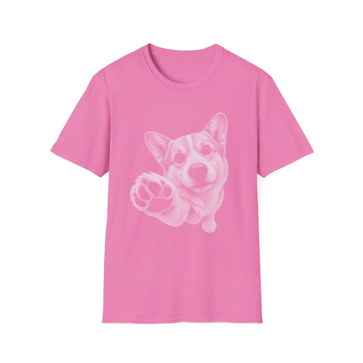 Paw Reach Corgi Tee