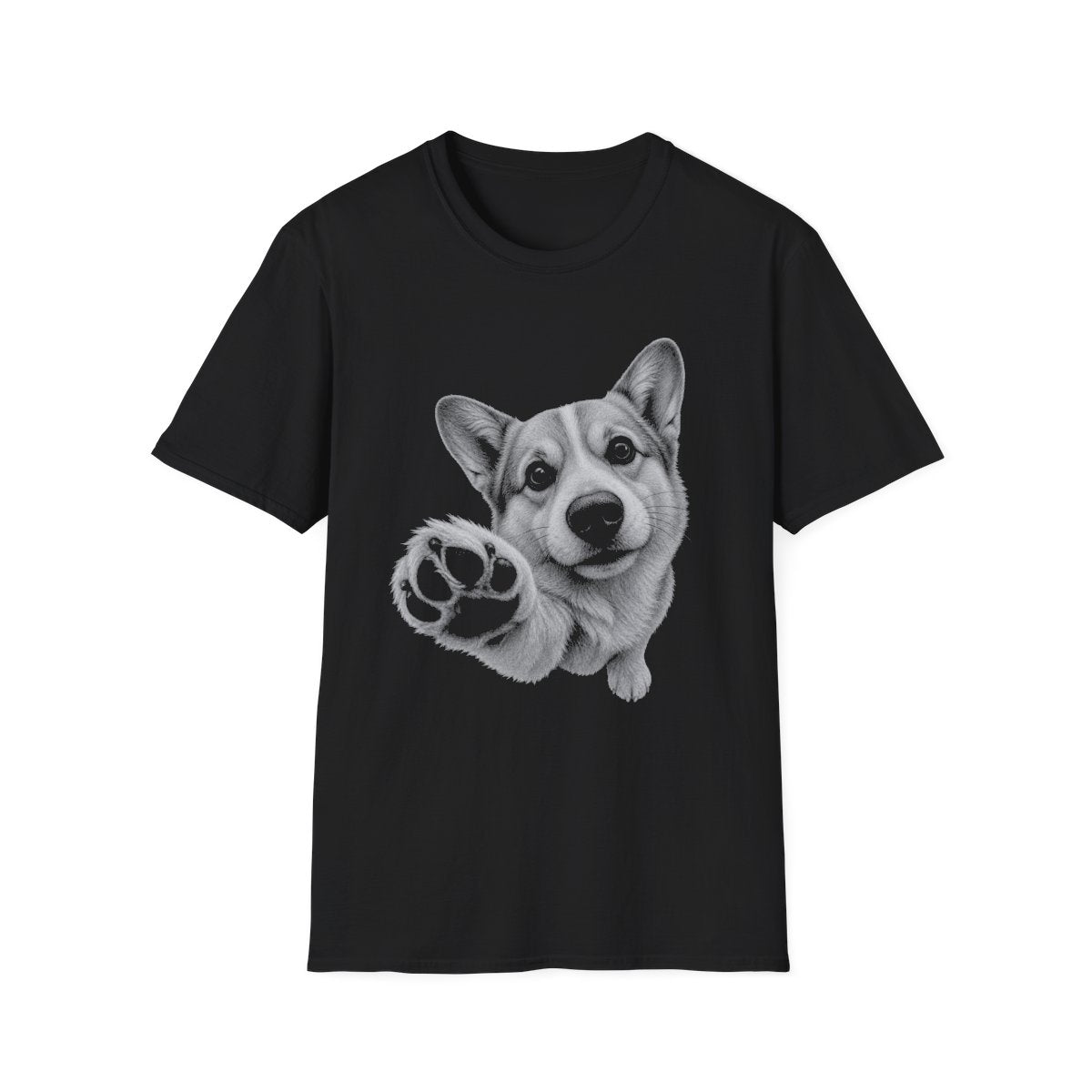 Paw Reach Corgi Tee