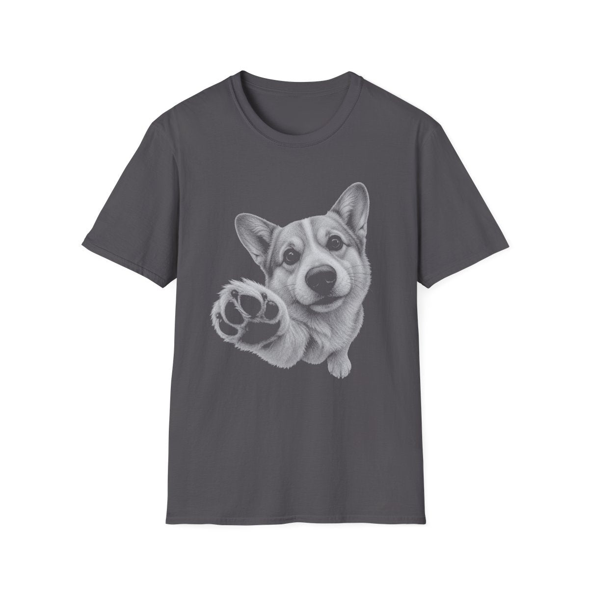 Paw Reach Corgi Tee