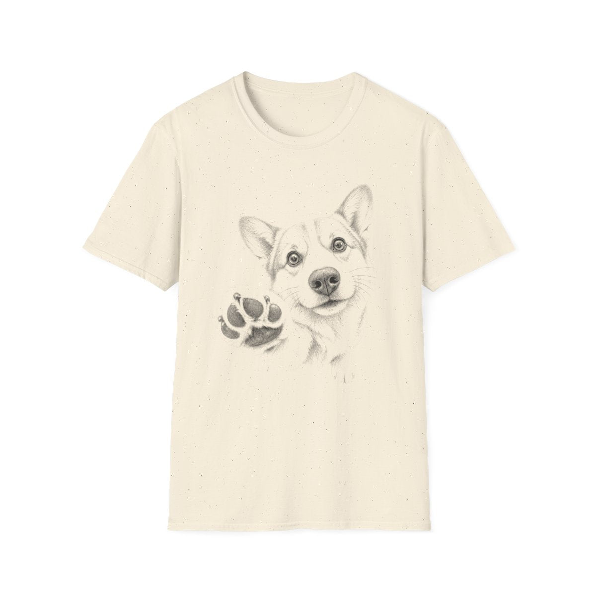 Paw Reach Corgi Tee