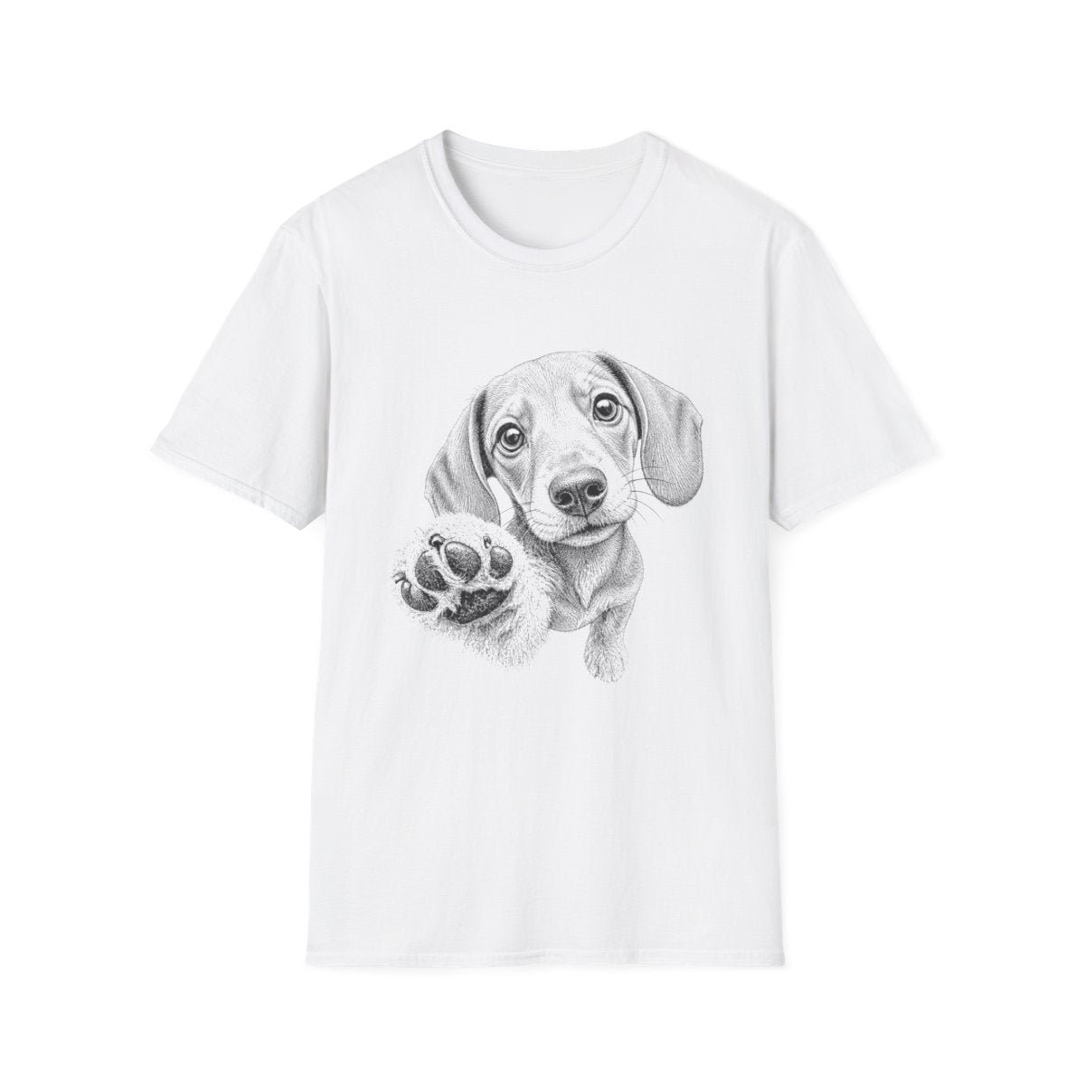 Paw Reach Dachshund Tee