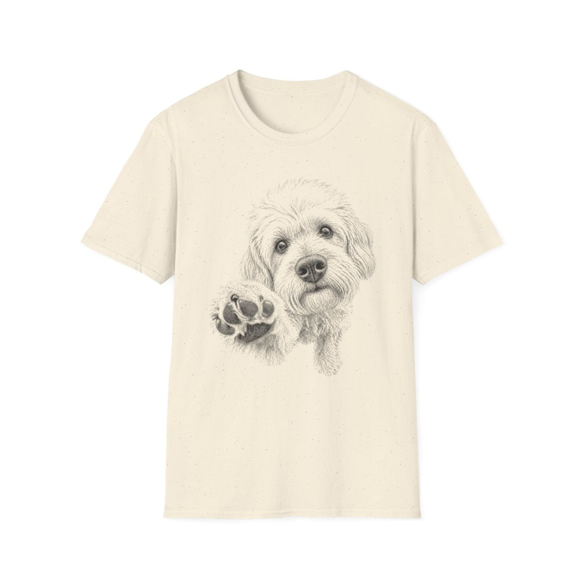 Paw Reach Dandie Dinmont Terrier Tee