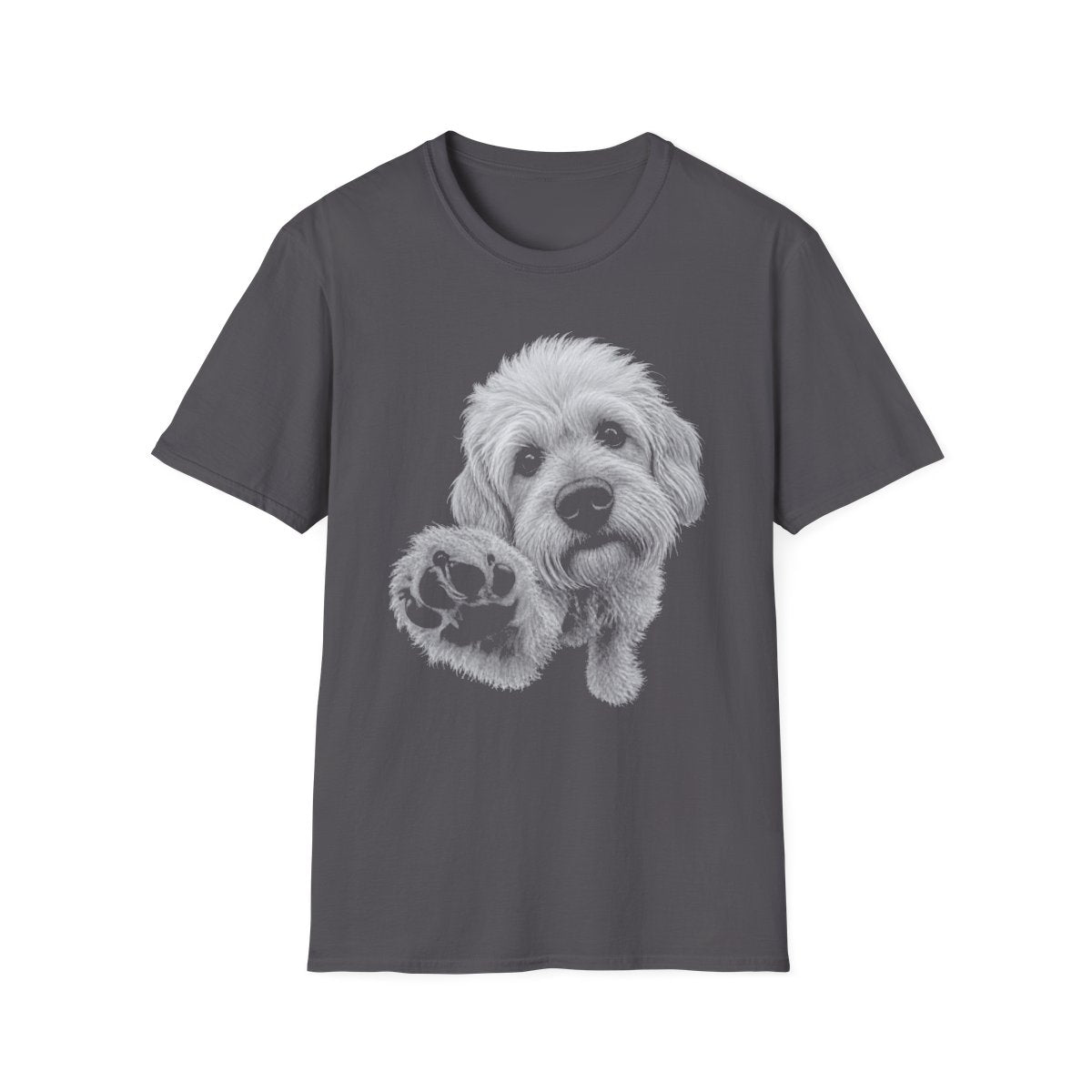 Paw Reach Dandie Dinmont Terrier Tee