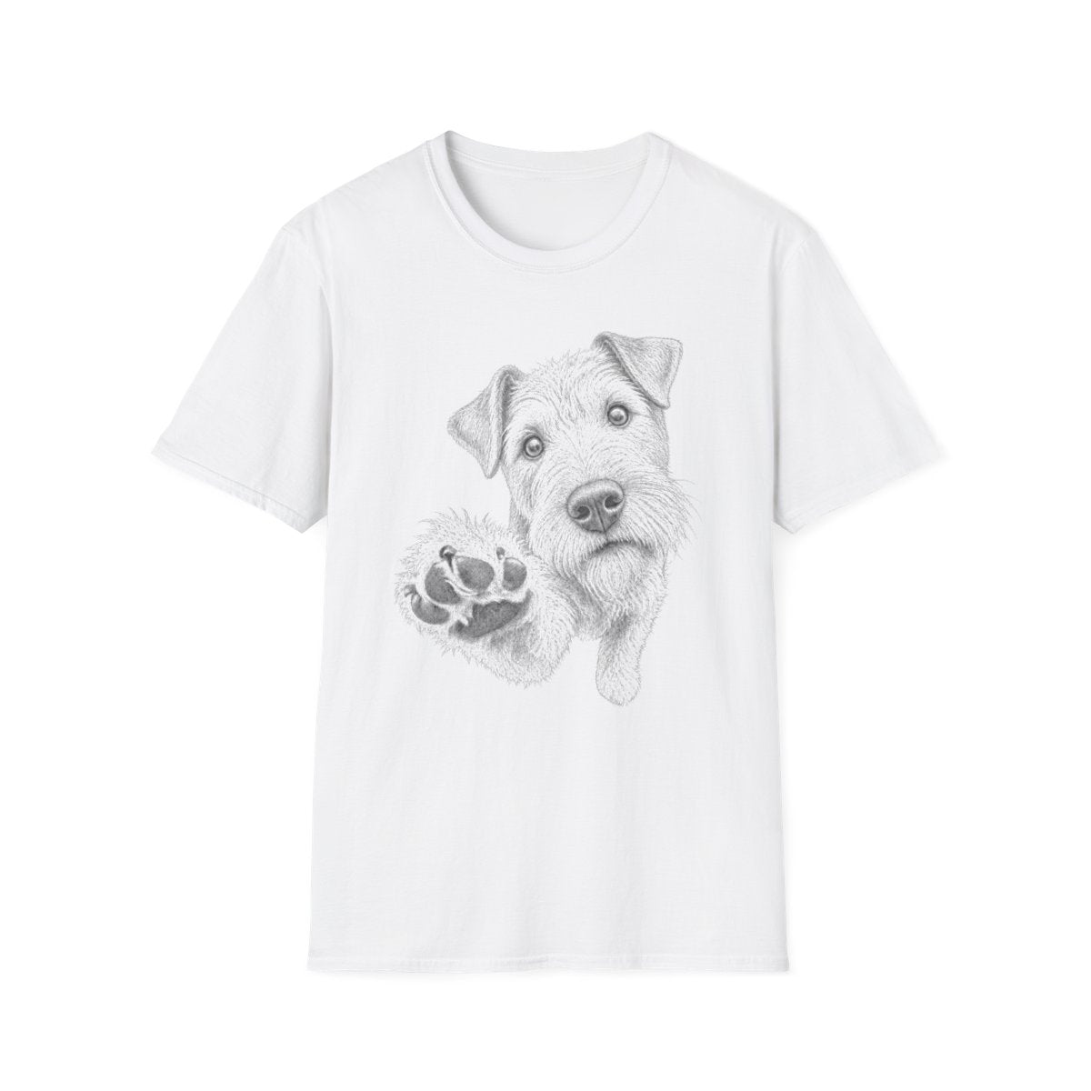 Paw Reach Irish Terrier Tee