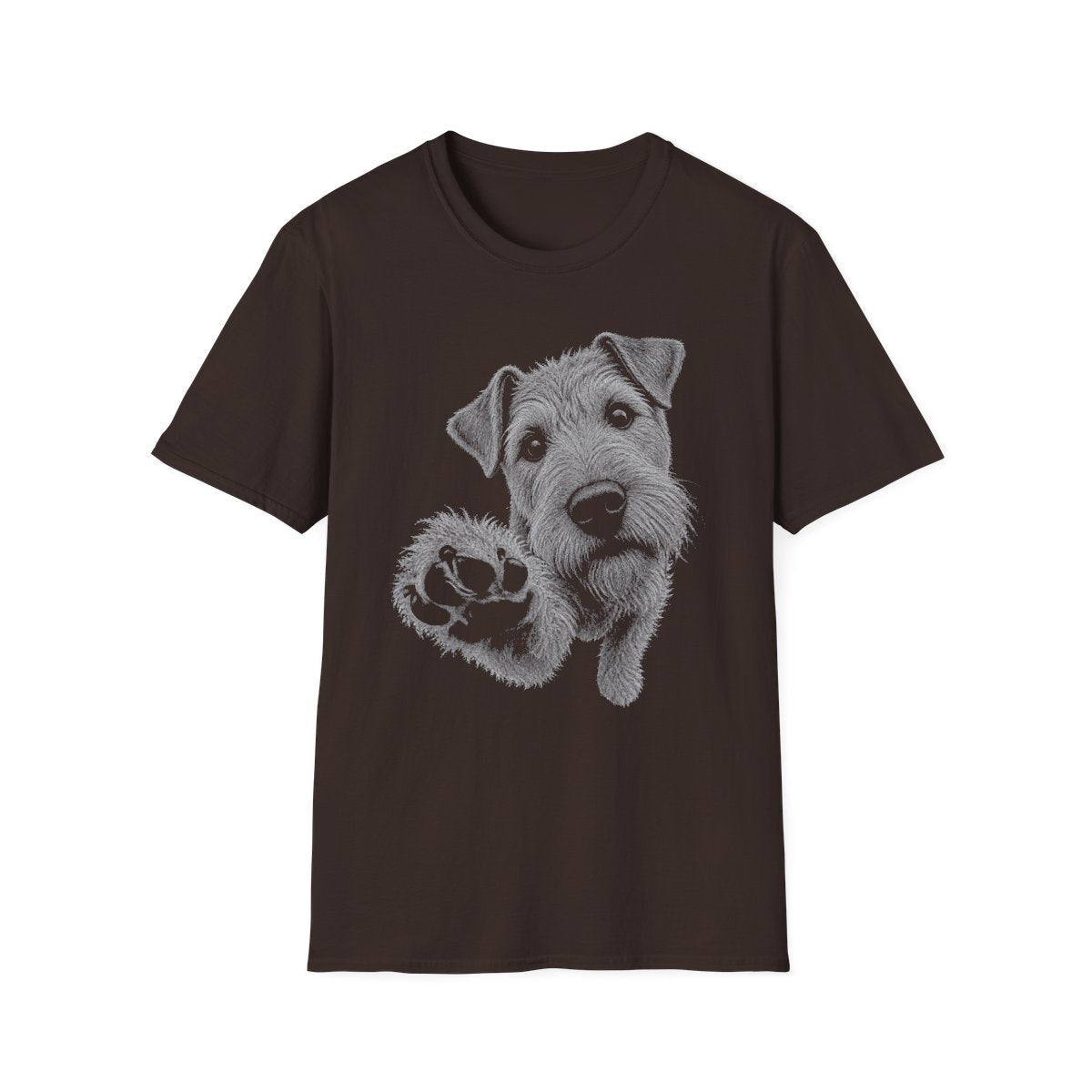 Paw Reach Irish Terrier Tee