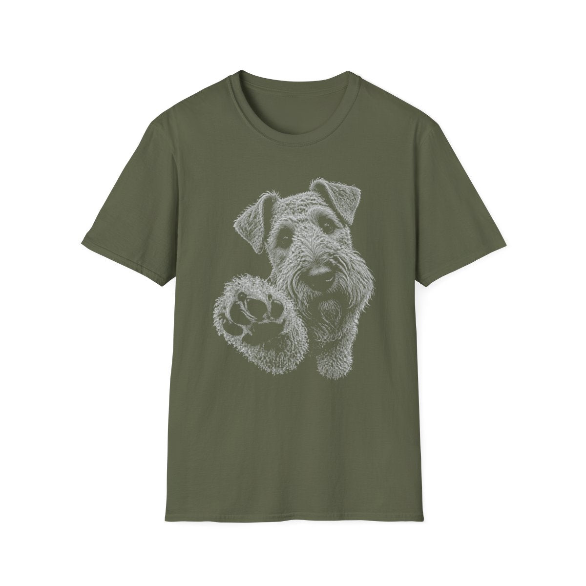 Paw Reach Kerry Blue Terrier Tee