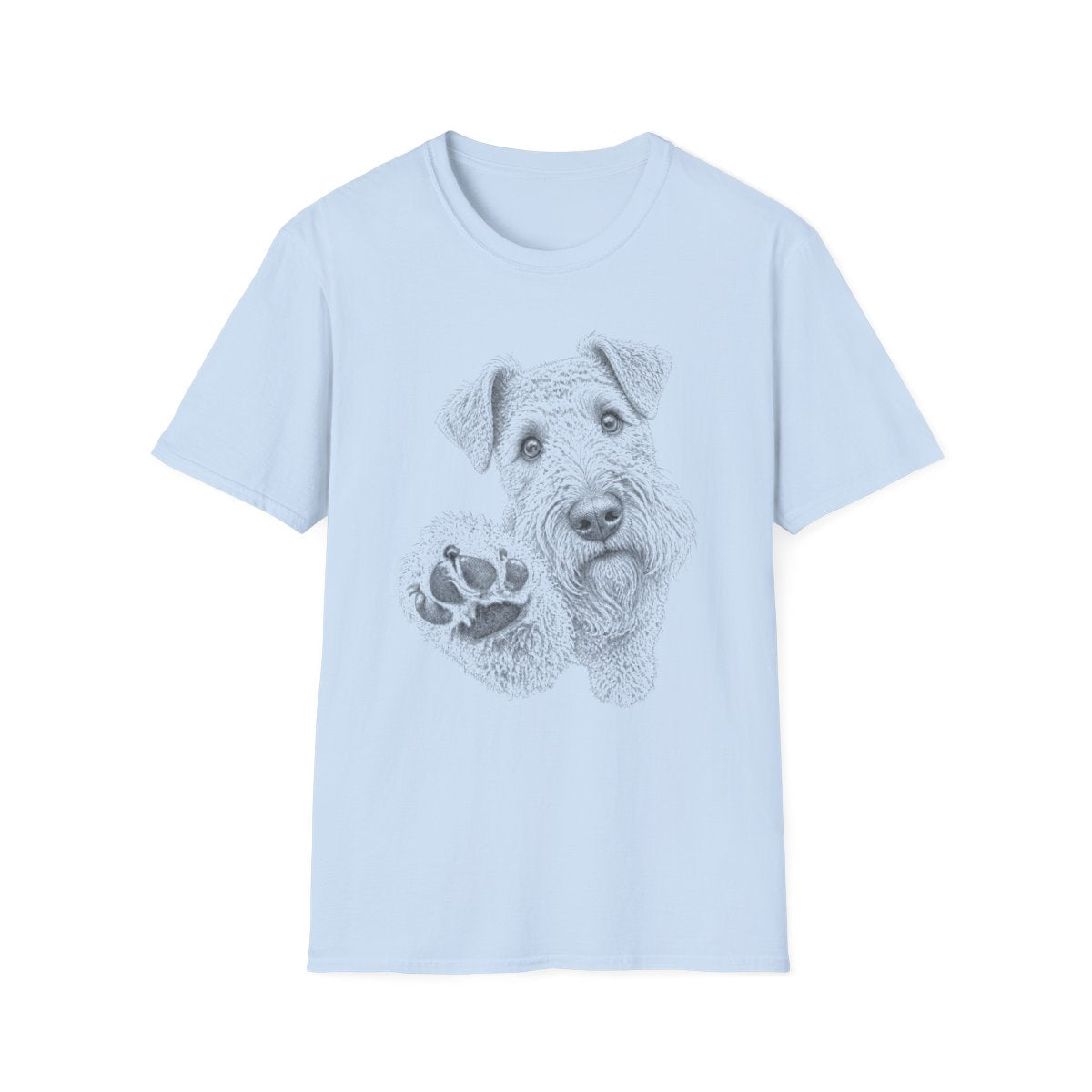 Paw Reach Kerry Blue Terrier Tee