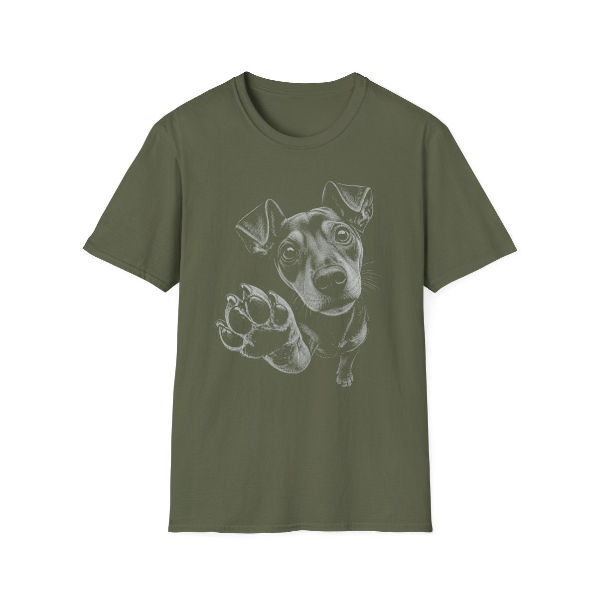 Paw Reach Manchester Terrier Tee