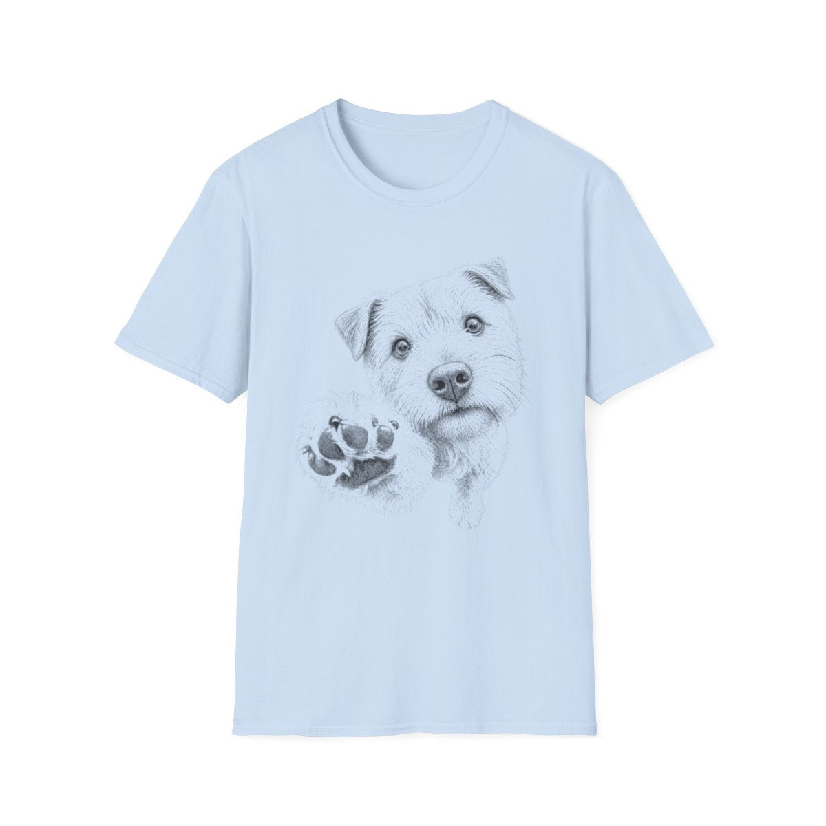 Paw Reach Norfolk Terrier Tee