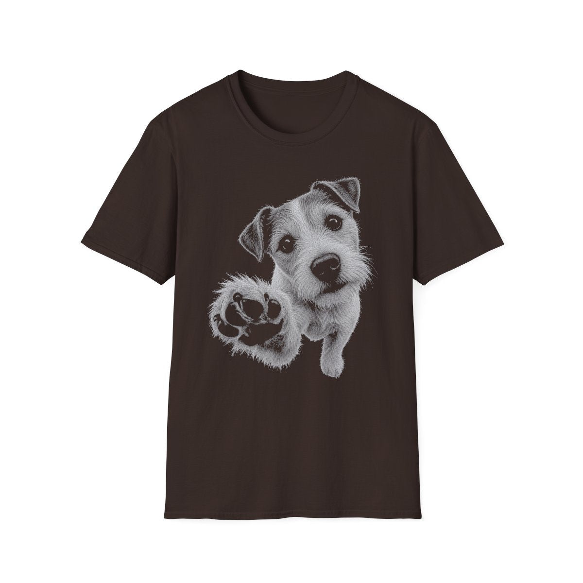 Paw Reach Parson Russell Terrier Tee