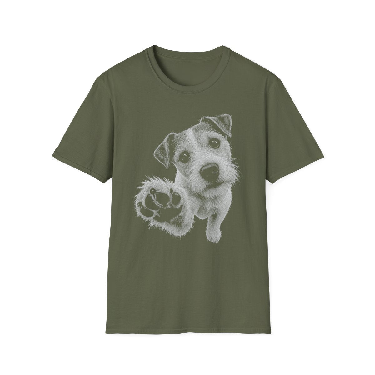 Paw Reach Parson Russell Terrier Tee