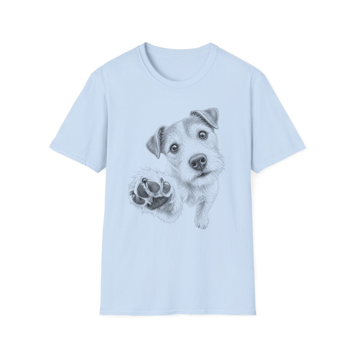 Paw Reach Parson Russell Terrier Tee