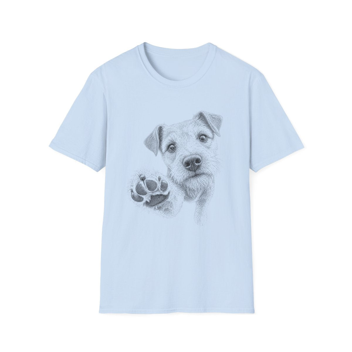 Paw Reach Patterdale Terrier Tee