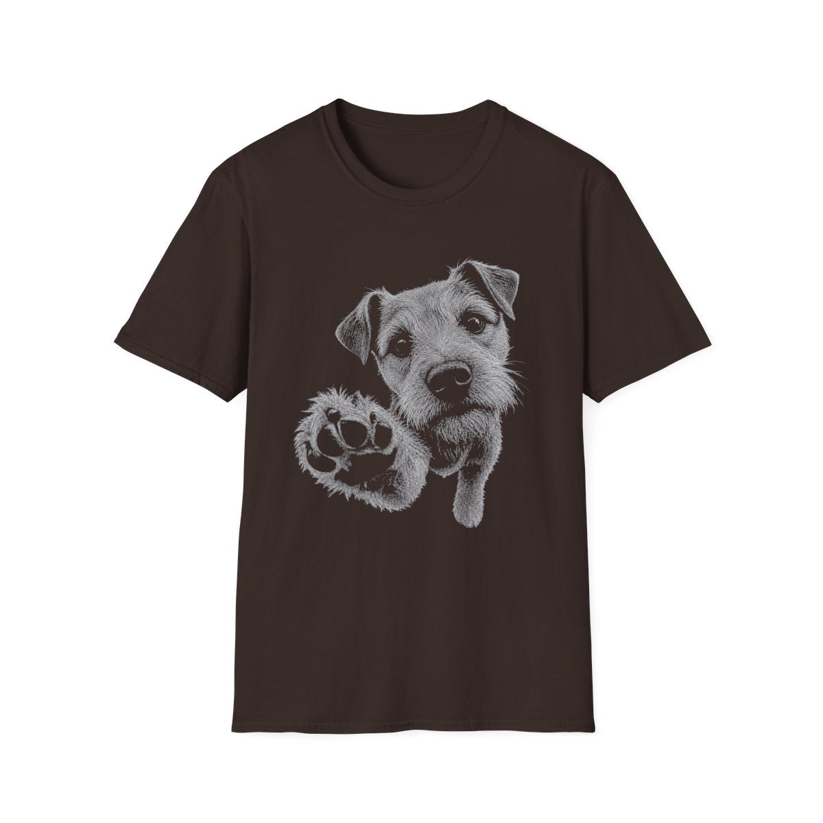Paw Reach Patterdale Terrier Tee
