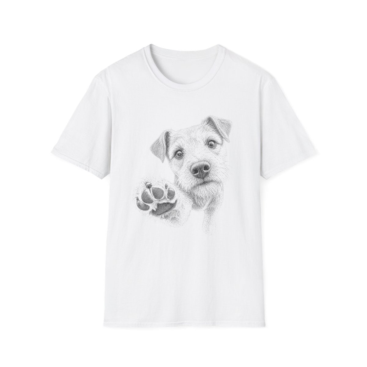 Paw Reach Patterdale Terrier Tee