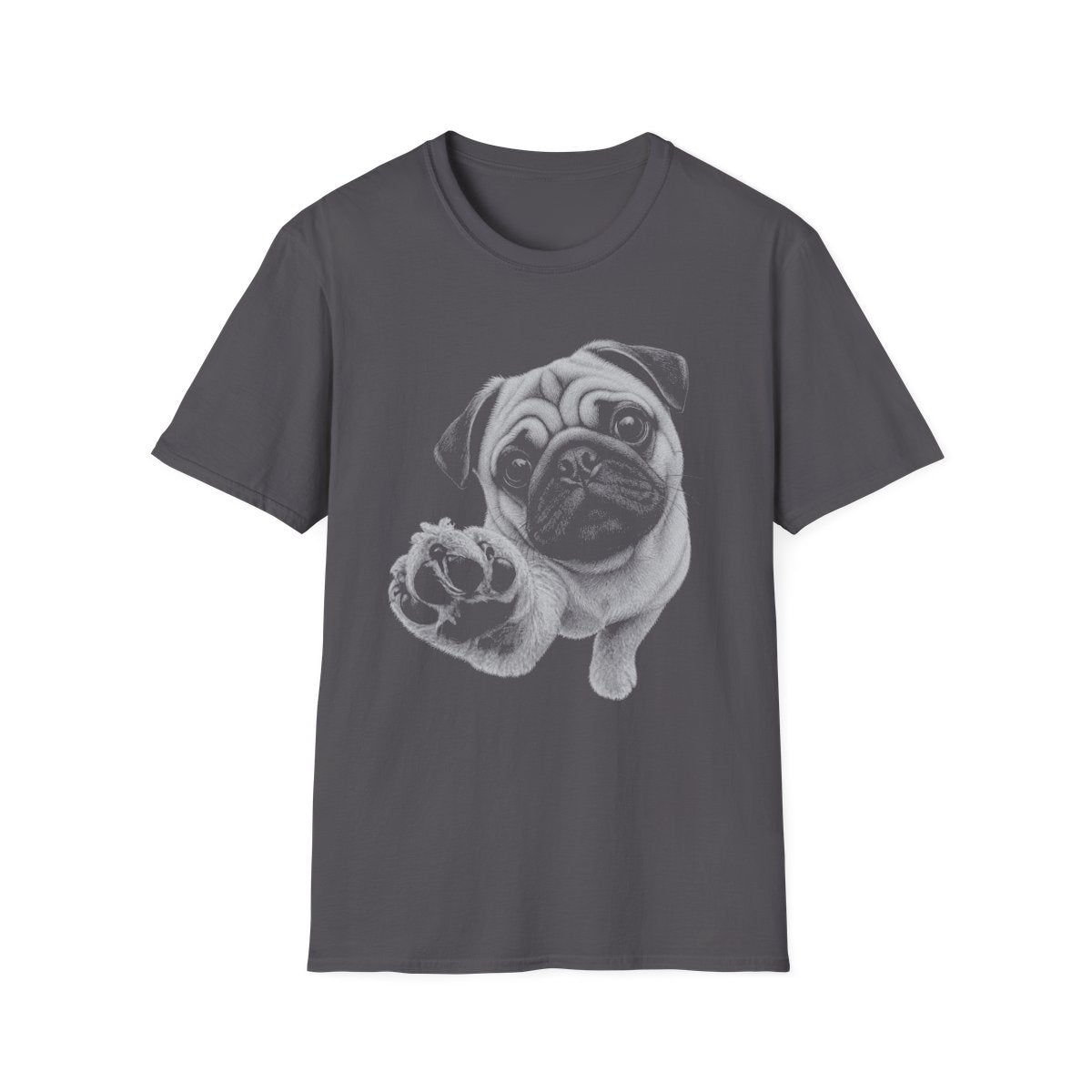 Paw Reach Pug Tee