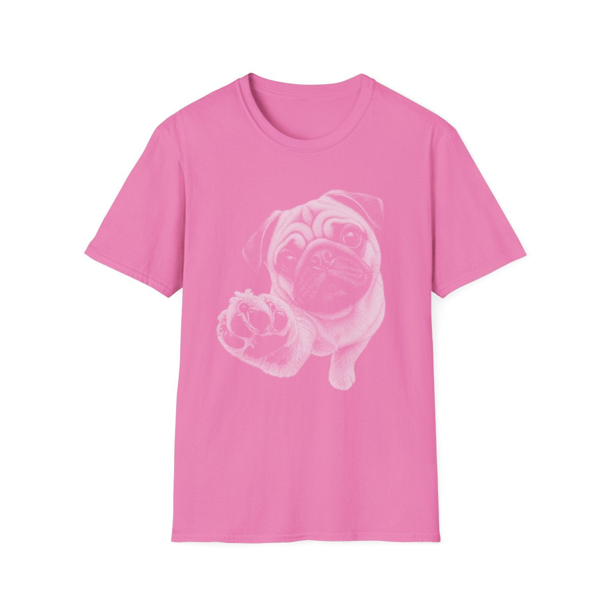 Paw Reach Pug Tee