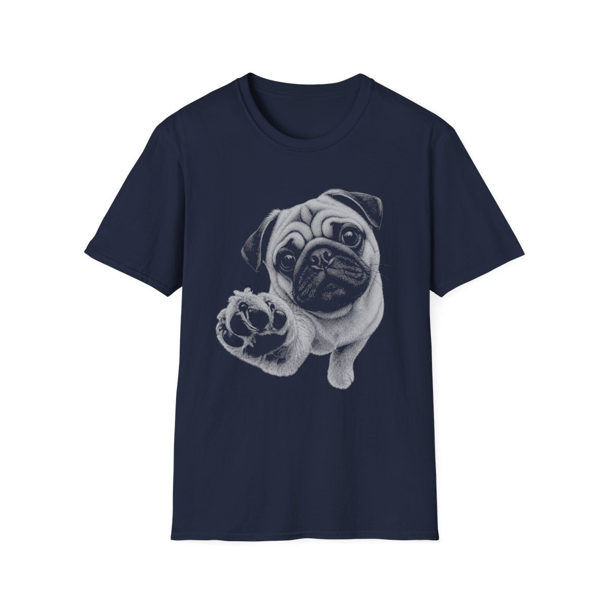 Paw Reach Pug Tee