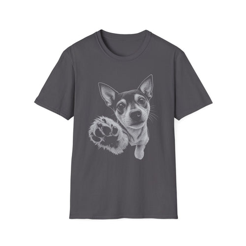 Paw Reach Rat Terrier Tee